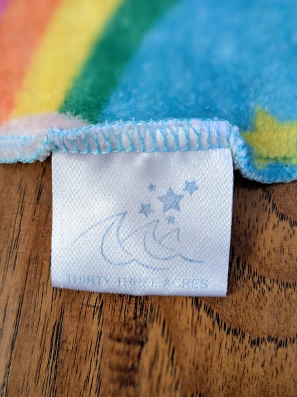 Soft Cozy Round Throw Blankets for Baby Kids Girls Rainbows Unicorns 60 Inches - Picture 6 of 7